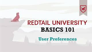 2022 RTU Live Basics 101 - Preferences