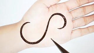 S - Easy Arabic mehndi design | Simple mehendi designs | New mehandi designs| Henna| Shab's Creation