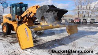 Bucket Clamp Durability Test - Pro-Tech Sno Pusher