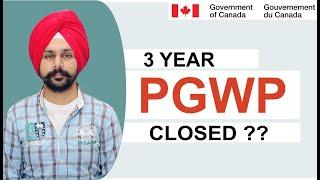 Latest Update 3 Year PGWP Closed ?? Visa Trend | Jaspreet Deol