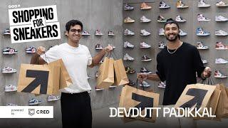 Devdutt Padikkal Shops For Sneakers | Powered By @CRED_club