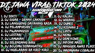 DJ JAWA VIRAL TIKTOK 2024 CAMPURAN | DJ SEKTI FULL ALBUM - SOUNDRENALINE HOREG PATAH HATI