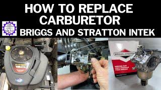 How to Replace Carburetor on a Briggs and Stratton Intek Engine