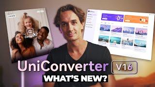 Convert and Enhance Videos In Batches: UniConverter 16 Full Review | What's New