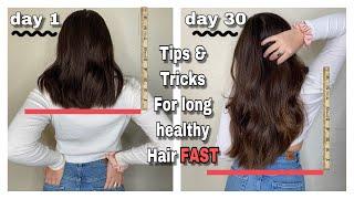 How To Grow Your Hair Long FAST!! *3 Inches In a Month* (Best Tips For Growth)