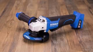 Kobalt 5-in 24-volt max Brushless Cordless Angle Grinder