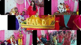 Bhai ki shaadi vlog full enjoy | village wedding haldi ceremony part1,#haldiceremony #villagewedding