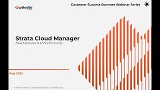 Strata Cloud Manager New Enhancements & Updates