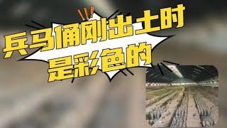 你知道吗？兵马俑刚出土时，其实是彩色的！