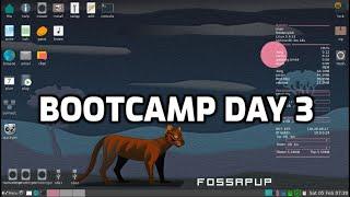 Bootcamp day 3: installing applications in fossapup64