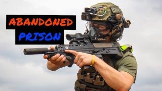 Abandoned Prison L85 Airsoft Gameplay Most real Airsoft game ever! Clash of the titans milsim