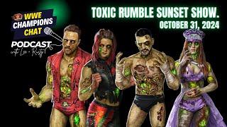 Toxic Rumble Sunset Show and Crown Jewel Predictions