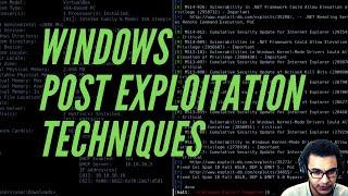 Post Exploitation - Transferring Files To Windows Targets