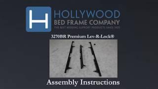 Hollywood Bed Frame 3270BR Assembly