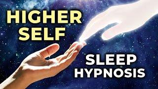 Meet Your HIGHER SELF Sleep Hypnosis ~ 8 Hrs ~ Connect, Receive Wisdom & Healing While You Sleep.