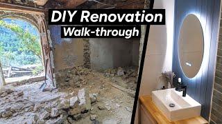 My Ancient Basement Renovation / Full Walk-through