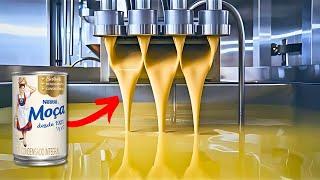 How CONDENSED MILK is made - Industrial Process