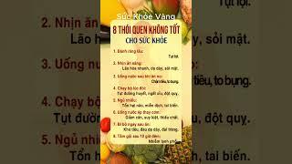 Bí Quyết Giữ Gìn Sức Khỏe Toàn Diện | Sức khỏe vàng #ChămSócSứcKhỏe #BảoVệSứcKhỏe #SốngKhỏeMỗiNgày
