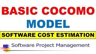 Basic cocomo model in software engineering in hindi urdu