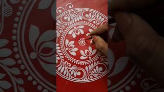 আলপনা 🪷️  #alpona #arttutorial #mandala #artforbeginners #bengali #ytshorts