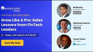 Grow Like a Pro: Sales Lessons From Fintech Leaders