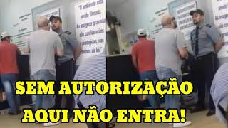 VIGILANTE PADRÃO! SEM IDENTIFICAÇÃO NÃO ENTRA