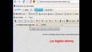 Search Engine Optimization - SEO - Los Angeles lawyers