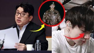 Bang Si-hyuk enfurecido: ¡La lucha por proteger a Jungkook comienza! #bts  #Jungkook