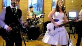 Love Gun Kiss cover at our Rock Wedding by Bride & Groom