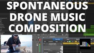 Spontaneous Composition for Music Licensing | Drone Music Track in the Style of Brian Eno