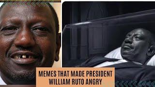 Trending Memes on the Internet that Made President William Ruto Abduct Kenyans [ Kasongo Amejam ]