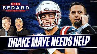 Drake Maye Stars but the Patriots Lose Again | Greg Bedard Patriots Podcast