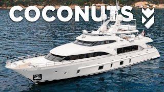 "COCONUTS" - Full walk through of a Benetti Tradition 105 for sale