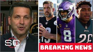 ESPN BREAKING Aaron Rodgers confirmed he'd play for Steelers - Kirk Cousins returns to Vikings?
