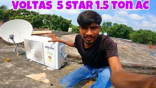 Voltas 5 star 1.5 ton AC installation in Hulas - EHSAN