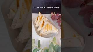 Tortilla Wrap: A Step-By-Step Tutorial #shorts