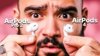 AirPods 4 vs AirPods Pro 2 || الفرق غير متوقع !!