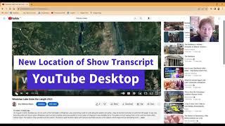 New Location of Missing YouTube Transcript for Desktop and Android