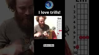 Crazy trills on the ukulele