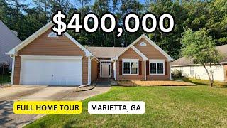 FULL HOME TOUR! Here is what $400,000 could get you in MARIETTA, GA!