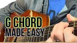 G Chord Made Easy - Perfect For Beginner Guitarists & For Reducing Anxiety