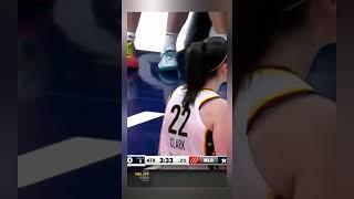 Caitlin Clark gets fouled HARD by Stefanie Dolson and NO CALL!?
