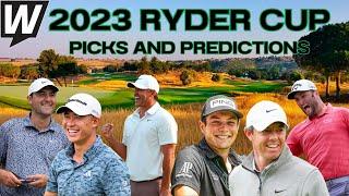 2023 Ryder Cup Picks, Predictions and Odds | Golf Props & Free Plays | WagerTalk Extra