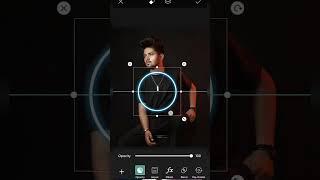 PicsArt photo editing  ring light photo editing background change