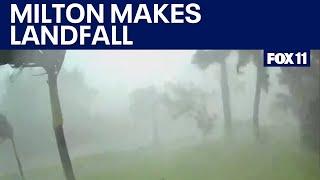 Hurricane Milton Landfall near Tampa