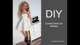 Corset dress for Minifee Active line. Платье-корсет для Минифи Актив Лайн (бюст 3)