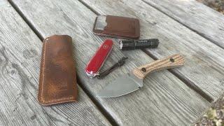 EDC Pocket Dump/$130 USA MADE KNIFE PERFECTION! SPK SHARK ELMAX!