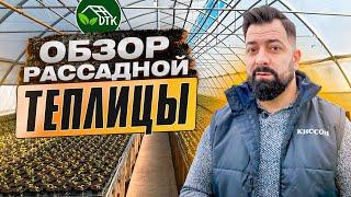 ДЕМОНСТРАЦІЙНІ ТЕПЛИЦІ КІСОН. Короткий огляд розсадної теплиці.