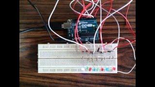 ARDUINO LED KNIGHT RIDER CIRCUIT