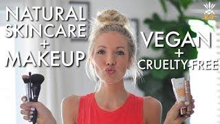 My Natural Skincare & Makeup Routine (Vegan + Cruelty-free Cosmetics)